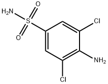 3,5-二氯磺胺 结构式