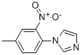 1-(4-METHYL-2-NITRO-PHENYL)-1H-IMIDAZOLE 结构式