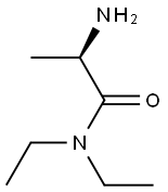 Propanamide, 2-amino-N,N-diethyl-, (2R)- (9CI) 结构式