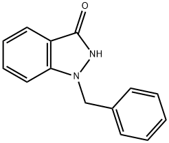 1-苄基-3-羟基-1H-吲唑 结构式