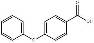 4-苯氧基苯甲酸 结构式
