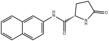 L-焦谷氨酸-2-萘氨 结构式
