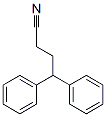 4,4-DIPHENYLBUTYRONITRILE 结构式