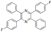 2,5-Bis(p-fluorophenyl)-3,6-diphenylpyrazine 结构式