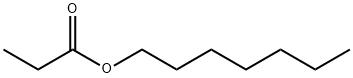 丙酸庚酯 结构式