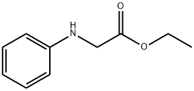 N-苯基氨基乙酸乙基醚 结构式
