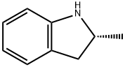 （2R）-2α-甲基吲哚啉 结构式