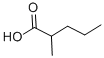 2-甲基戊酸 结构式