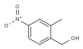 2-甲基-4-硝基苄醇 结构式