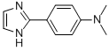 [4-(1H-IMIDAZOL-2-YL)-PHENYL]-DIMETHYL-AMINE 结构式