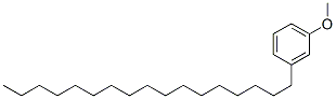 1-Methoxy-3-heptadecylbenzene 结构式