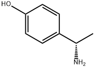 (S)-4-(1-氨基乙基)苯酚 结构式