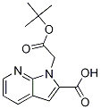 1-(2-(TERT-BUTOXY)-2-OX&&OELIG;LIG;THYL)-1H-PYRROLO[2,3-B]PYRIDINE-2-CARBOXYLIC ACID 结构式