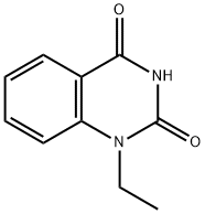 1-乙基喹唑啉-2,4-二酮 结构式