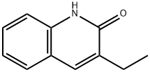 3-乙基-2-羟基喹啉 结构式