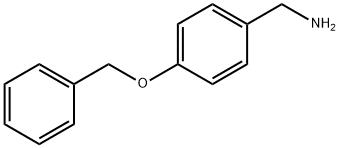 4-苄氧基苄胺 结构式