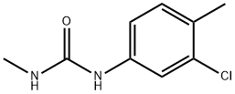 1 - (3 -氯- 4 -甲基)- 3 -甲基尿素 结构式