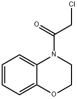 4-(氯乙酰基)-3,4-二氢-2H-1,4-苯并恶嗪 结构式