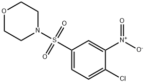 4-(4-氯-3-硝基-苯磺酰基)-吗啉 结构式