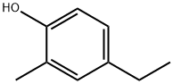 4-乙基-2-甲基苯酚 结构式