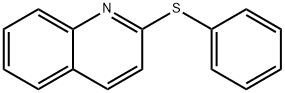 2-(苯基硫)喹啉 结构式