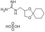 硫酸胍那决尔 结构式