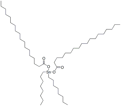 DIOCTYLBIS(STEAROYLOXY)STANNANE 结构式