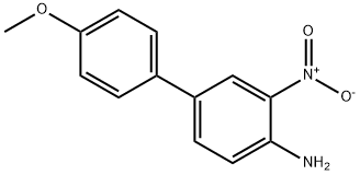 2-硝基-4-(4-甲氧基苯基)苯胺 结构式