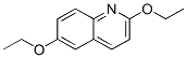 Quinoline, 2,6-diethoxy- (9CI) 结构式