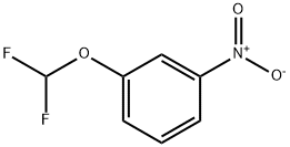 1-二氟甲氧基-3-硝基苯 结构式