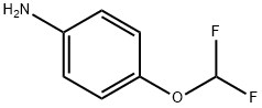 4-二氟甲氧基苯胺 结构式