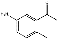 1-(5-氨基-2-甲基苯基)乙烷-1-酮 结构式