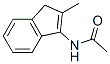 Acetamide,  N-(2-methyl-1H-inden-3-yl)- 结构式