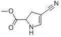 1H-Pyrrole-2-carboxylicacid,4-cyano-2,3-dihydro-,methylester(9CI) 结构式