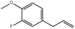 3-(3-Fluoro-4-methoxyphenyl)prop-1-ene 结构式
