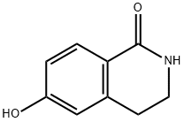 6-羟基-3,4-二氢异喹啉-1-酮 结构式