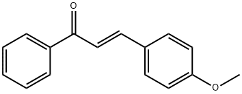 4-甲氧基查耳酮 结构式