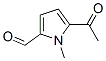 1H-Pyrrole-2-carboxaldehyde, 5-acetyl-1-methyl- (9CI) 结构式