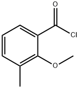 Benzoyl chloride, 2-methoxy-3-methyl- (9CI) 结构式
