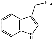 吲哚-3-甲胺 结构式