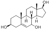 ANDROST-5-ENE-3BETA,7,17BETA-TRIOL 结构式