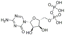 5-氮杂胞苷5'-二磷酸 结构式