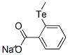 2-(Methyltelluro)benzoic acid sodium salt 结构式