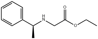 (S)-2-(1-苯基乙氨基)乙酸乙酯 结构式