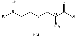 BEC HCL, 一个竞争性的 ARGINASE II抑制剂 结构式