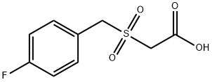 2-((4-Fluorobenzyl)sulfonyl)aceticacid