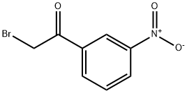 2-溴-3'-硝基苯乙酮 结构式