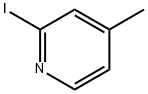 2-碘-4-甲基吡啶 结构式