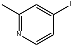 2-甲基-4-碘吡啶 结构式