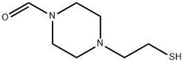 1-Piperazinecarboxaldehyde,4-(2-mercaptoethyl)-(9CI) 结构式